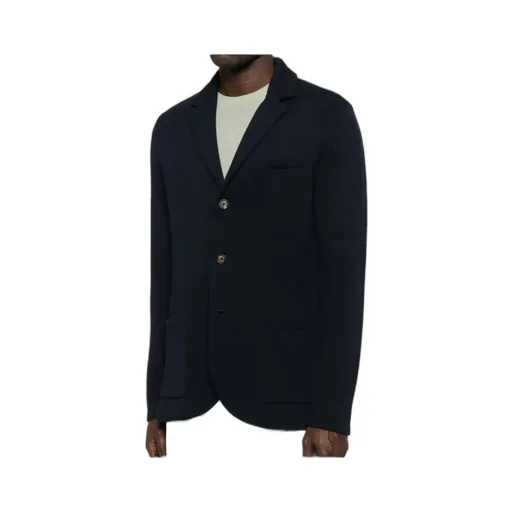 Single-Breasted Knitted Blazer