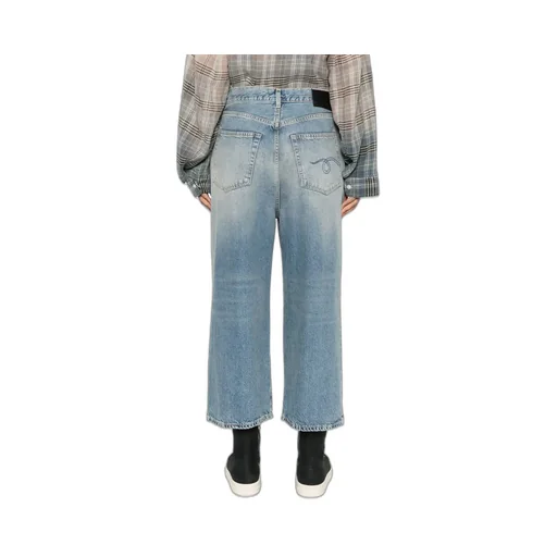 Belt Loop Denim Trousers