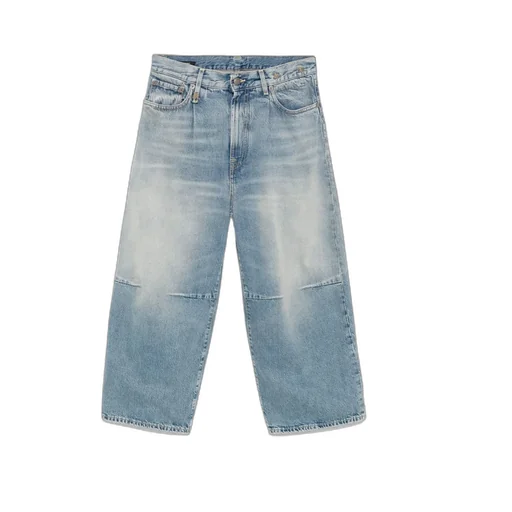 Belt Loop Denim Trousers