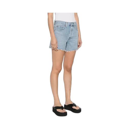 Five-Pocket Denim Shorts