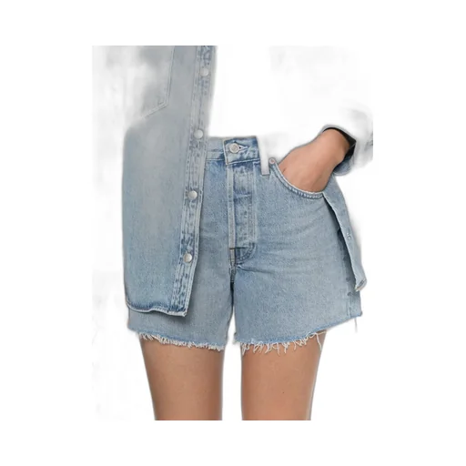 Five-Pocket Denim Shorts