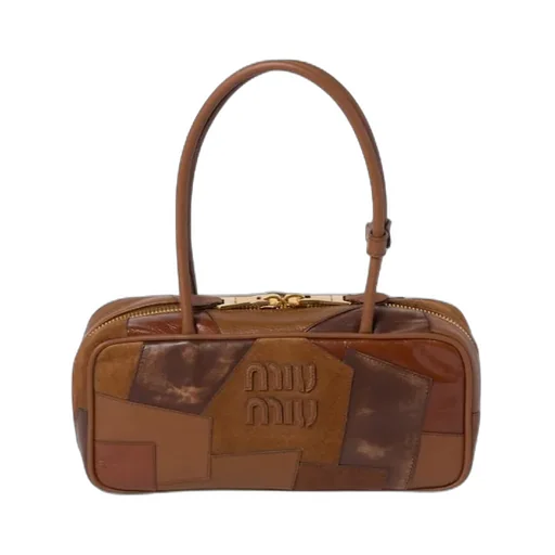 Beau Leather Patchwork Bag