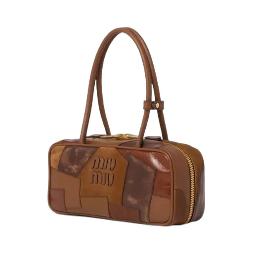 Beau Leather Patchwork Bag