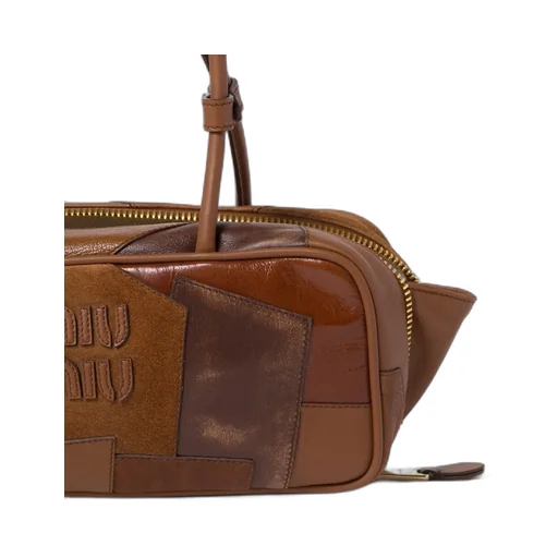 Beau Leather Patchwork Bag