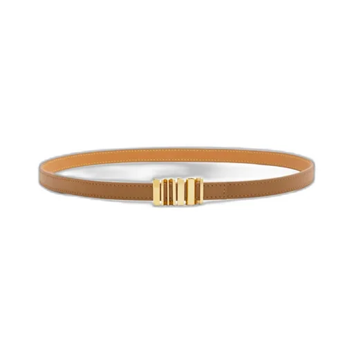 Loewe Graphic Belt In Smooth Calfskin