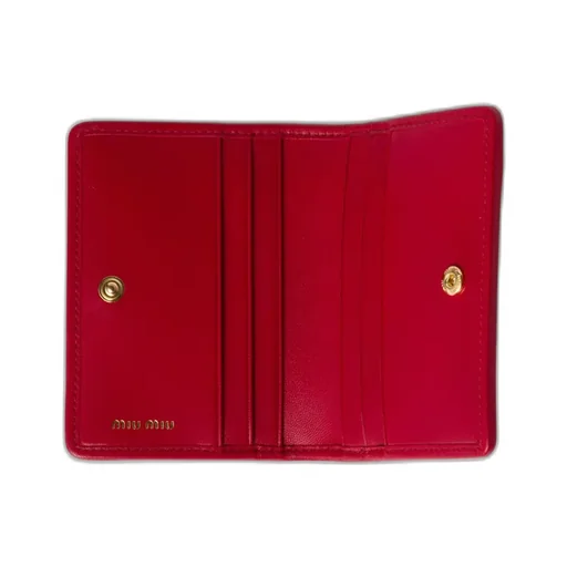 Matelassé Nappa Leather Card Holder