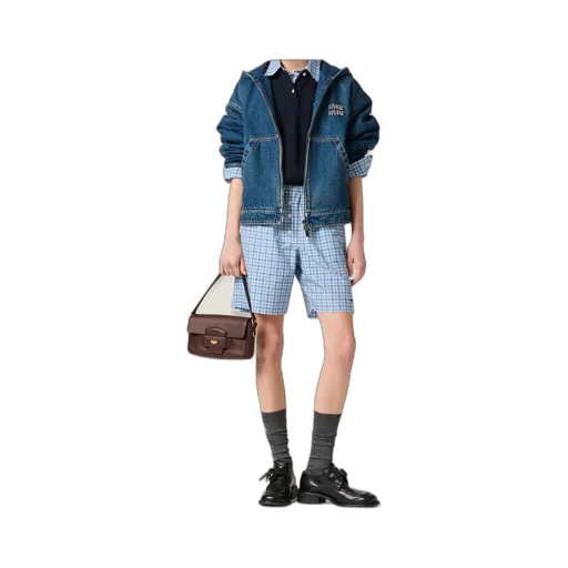 Denim Hoodie Jacket