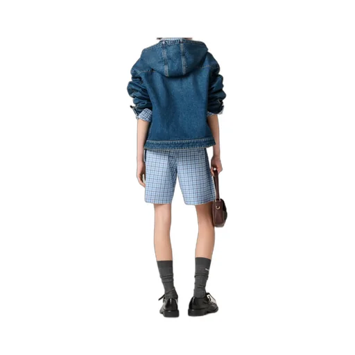 Denim Hoodie Jacket