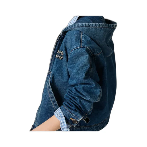 Denim Hoodie Jacket