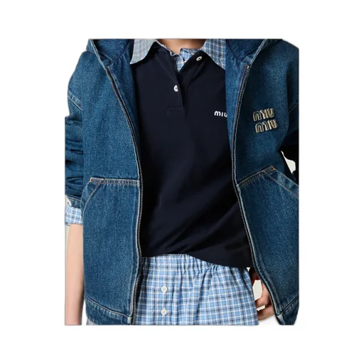 Denim Hoodie Jacket