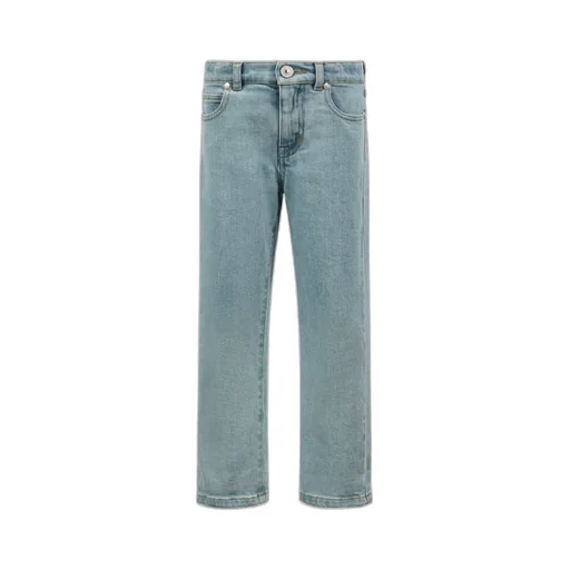 Bleached Denim Jeans