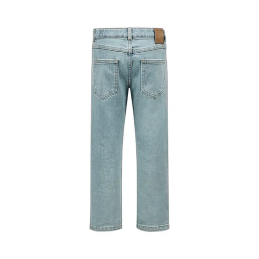 Bleached Denim Jeans