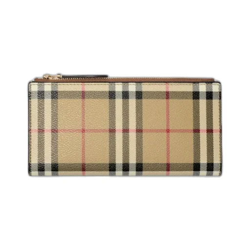 Burberry Large Check Bifold Wallet