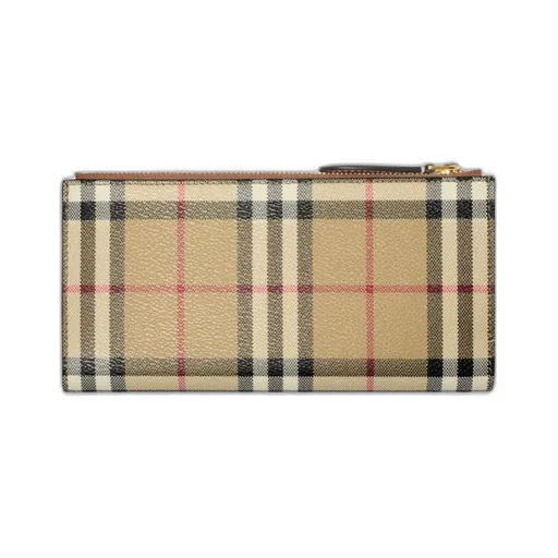 Burberry Large Check Bifold Wallet