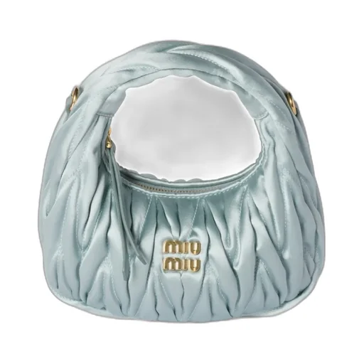 Miu Miu Wander Matelassé Mini Hobo Bag