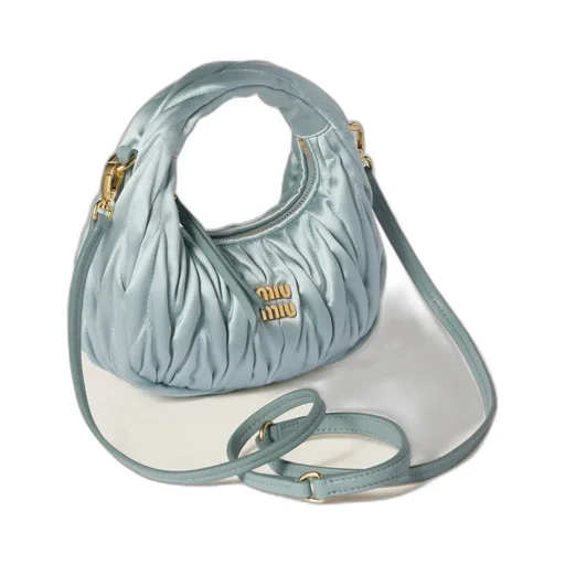 Miu Miu Wander Matelassé Mini Hobo Bag