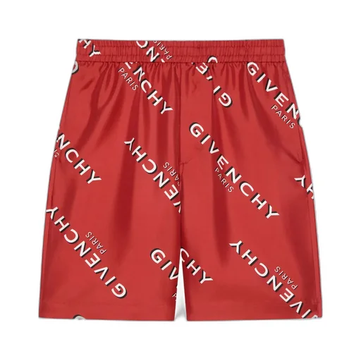 Givenchy Logo Shadow Printed Bermuda Shorts