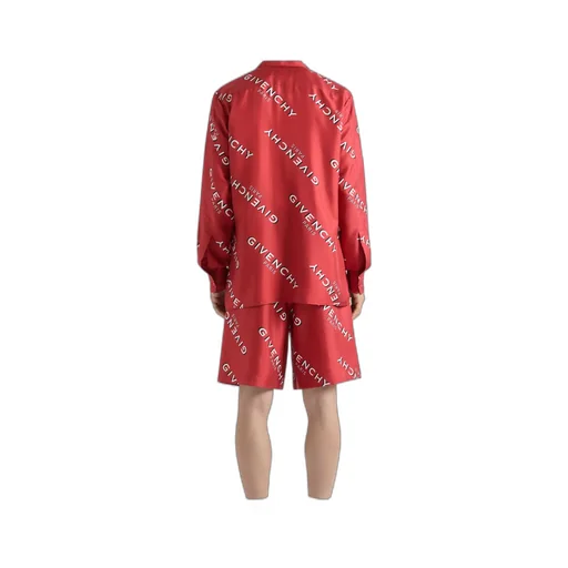 Givenchy Logo Shadow Printed Bermuda Shorts