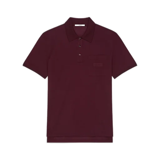 Polo In Cotton With Givenchy Patch