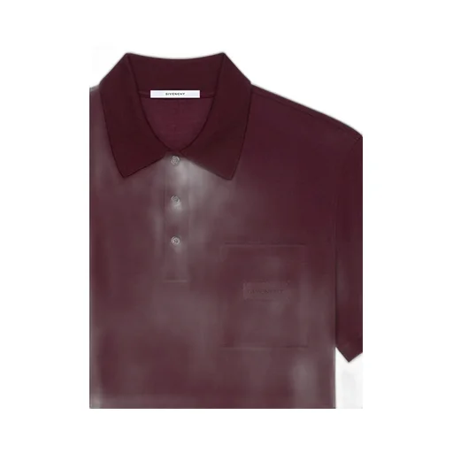 Polo In Cotton With Givenchy Patch