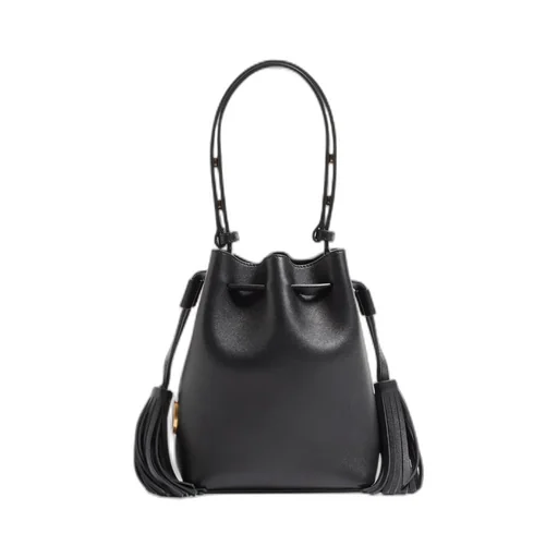 Leather Bucket Bag