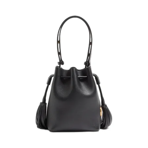 Leather Bucket Bag