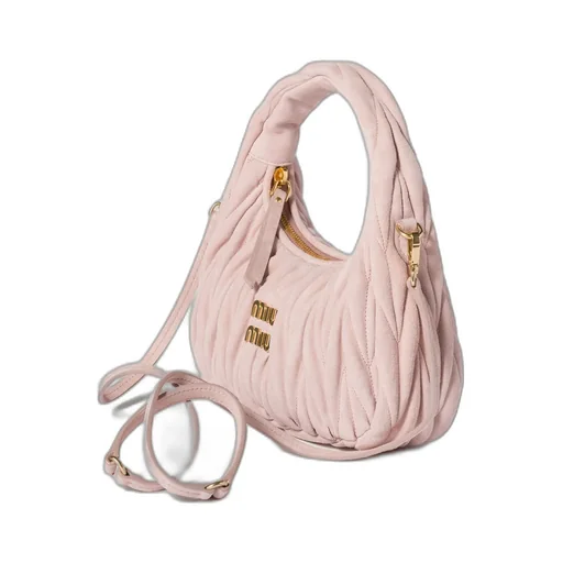 Miu Miu Wander Matelass Zipped Handbag