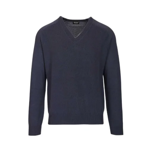 Zegna Oasi Long-Sleeved V-Neck Jumper