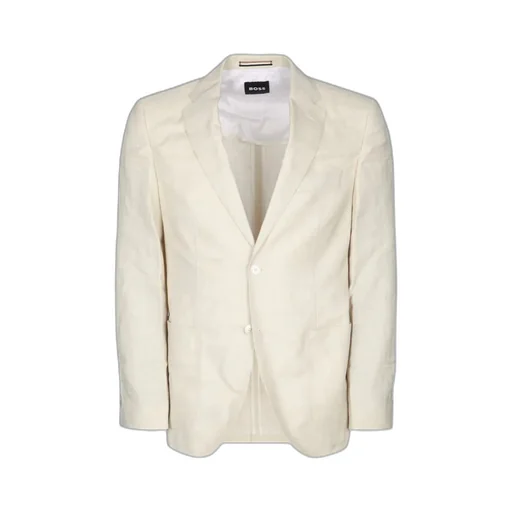 Boss Hugo Boss Single-Breasted Straight Hem Blazer