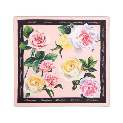 Floral-Print Scarf