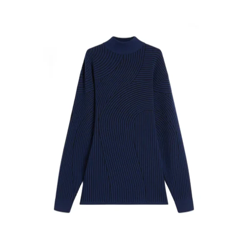3D Jacquard Knit Dress