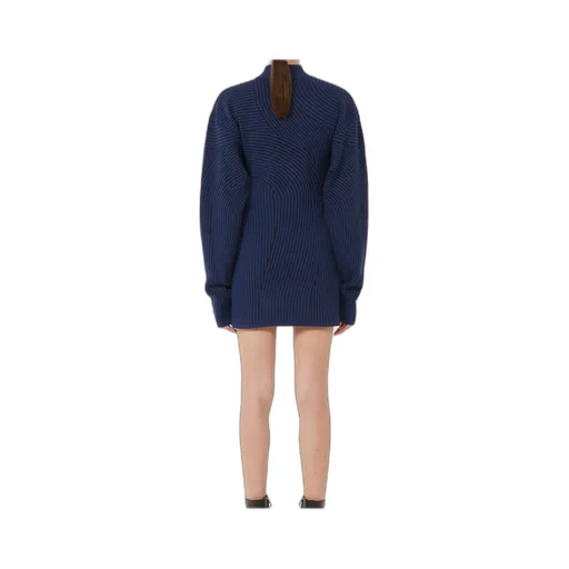 3D Jacquard Knit Dress
