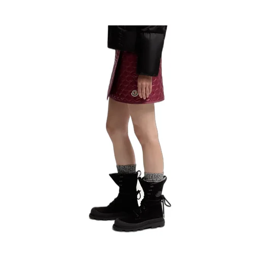 Vera High Suede Lace-Up Boots