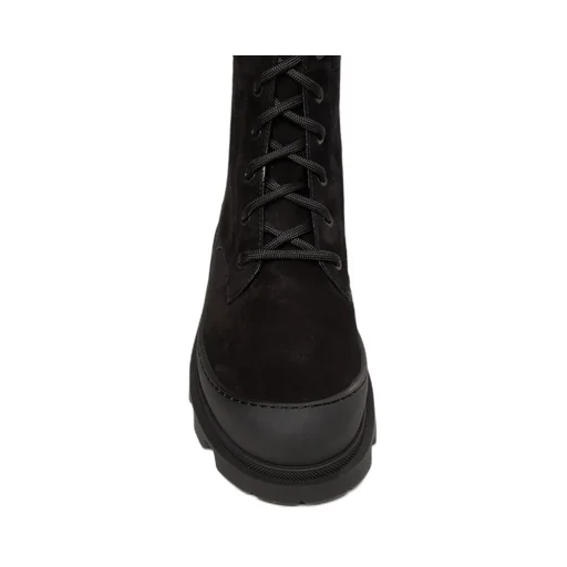 Vera High Suede Lace-Up Boots