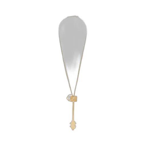 Rabanne Key Pendant Necklace