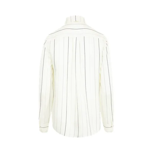 Gabriela Hearst Striped Button-Up Top