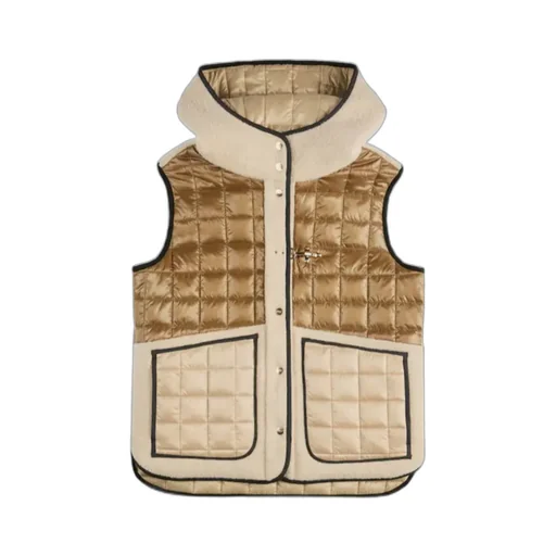 Fay Buttoned Padded Gilet