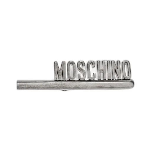 Moschino Logo Detailed Brooch
