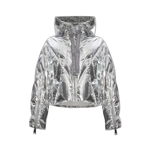 Khrisjoy Hooded Zip-Up Down Jacket