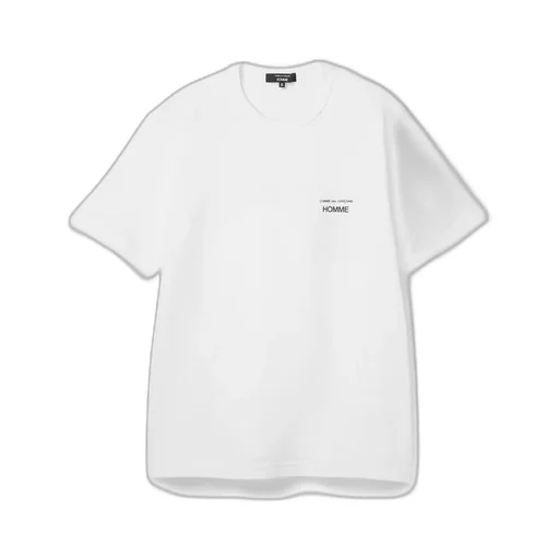 Comme Des GarÇOns Homme Logo Printed Crewneck T-Shirt