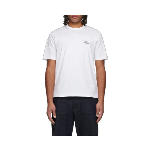 Comme Des GarÇOns Homme Logo Printed Crewneck T-Shirt