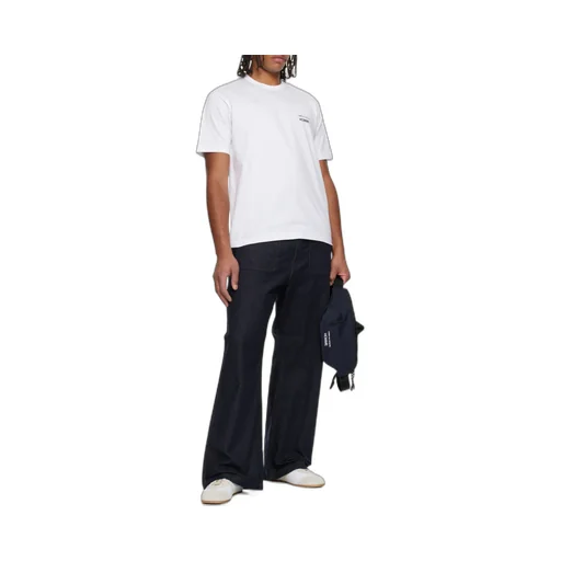 Comme Des GarÇOns Homme Logo Printed Crewneck T-Shirt