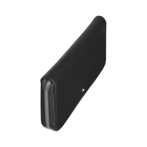 Zip-Around Leather Wallet