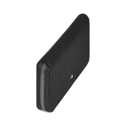 Medium Continental Wallet 12Cc With Zip In Sartorial Leather