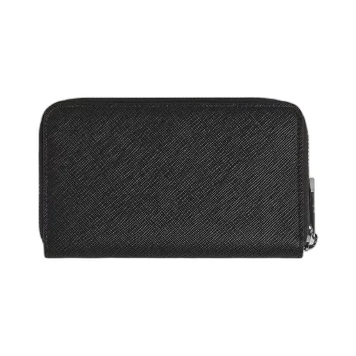Medium Continental Wallet 12Cc With Zip In Sartorial Leather
