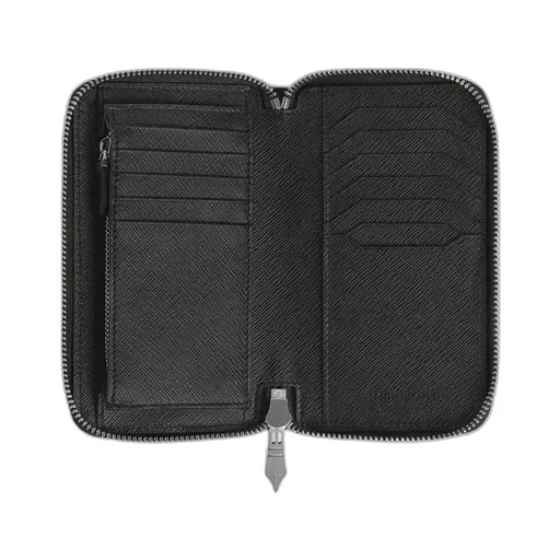 Medium Continental Wallet 12Cc With Zip In Sartorial Leather