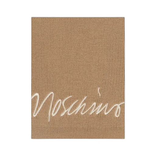 Logo-Embroidered Panelled Scarf