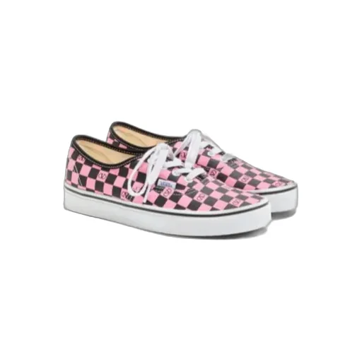 Valentino X Vans Checkerboard Lace-Up Sneakers