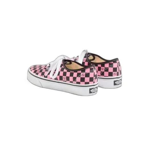 Valentino X Vans Checkerboard Lace-Up Sneakers