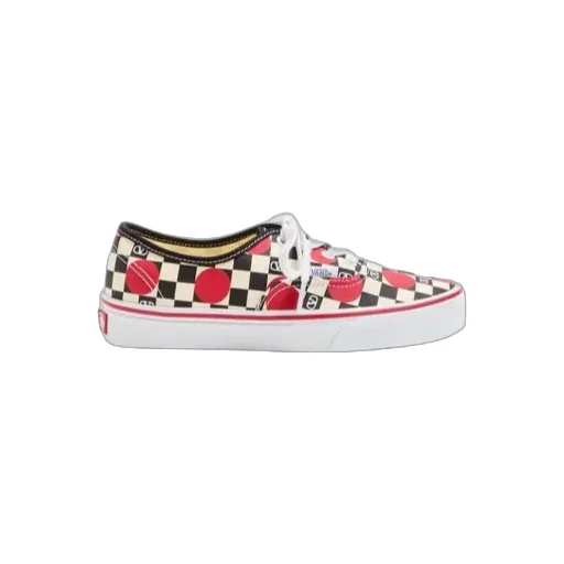 Valentino X Vans Checked Lace-Up Sneakers